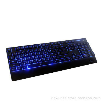Gaming Keyboard with Changing Breathing Light